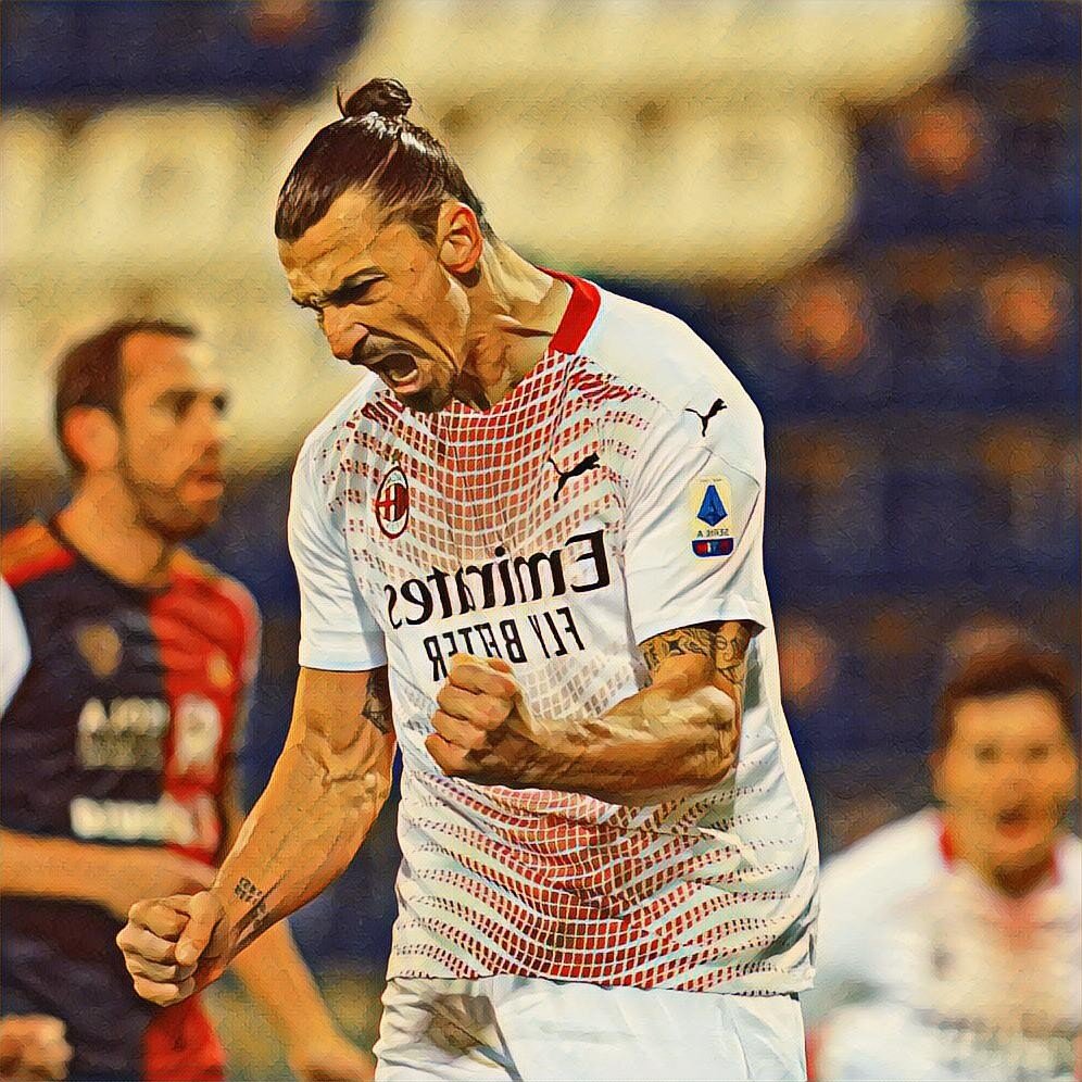 В свои 39 лет Ибра тащит Милан к чемпионству 