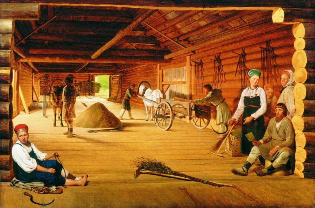 ВенециановА.Г. Гумно. (1821-1823)