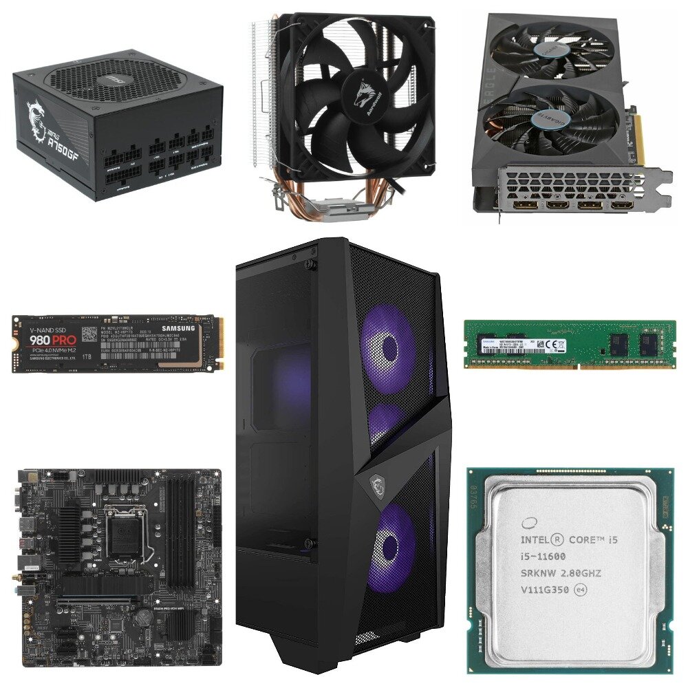 вся сборка вместе и по отдельности