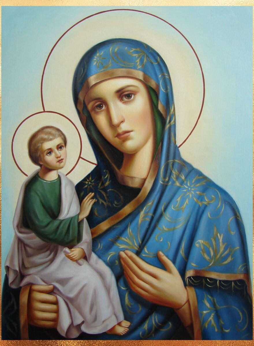 Икона Девы Марии Иерусалимской