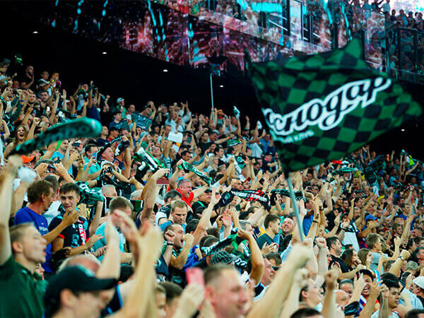 Болельщики футбольного клуба «Краснодар»