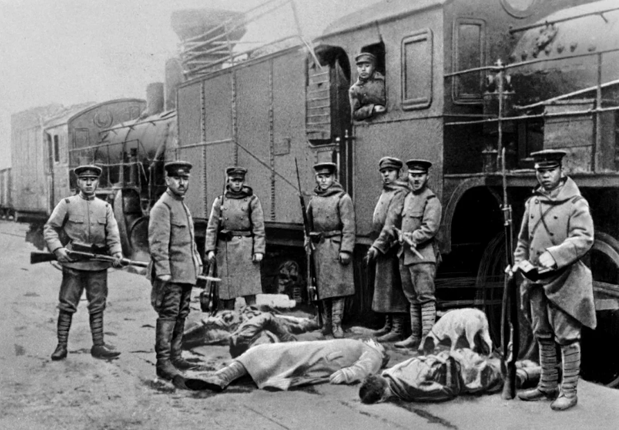 Японские интервенты на Дальнем Востоке. Фото из открытых источников