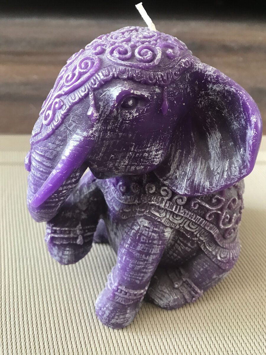 Слон 🐘 свеча из моей коллекции 