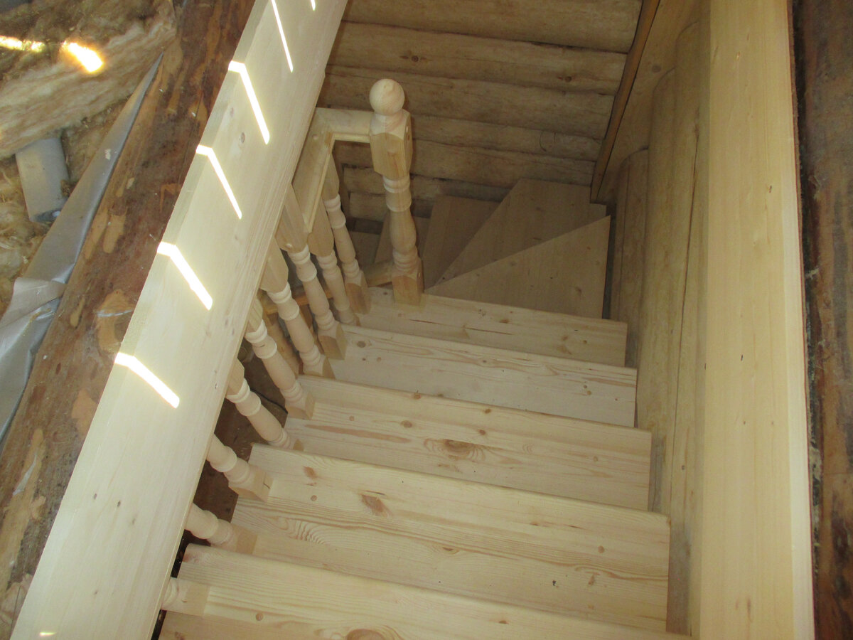 Проекты забежной лестницы с поворотом на 90 градусов