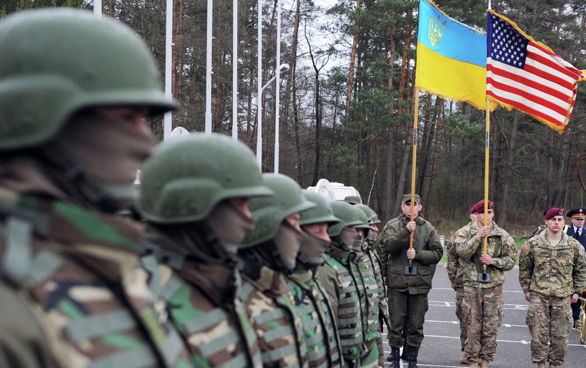 ВСУ и НАТО. Фото: sputniknews.com