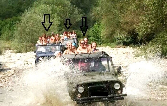 Экскурсии в Сочи ДЖИП ТУР Псахо