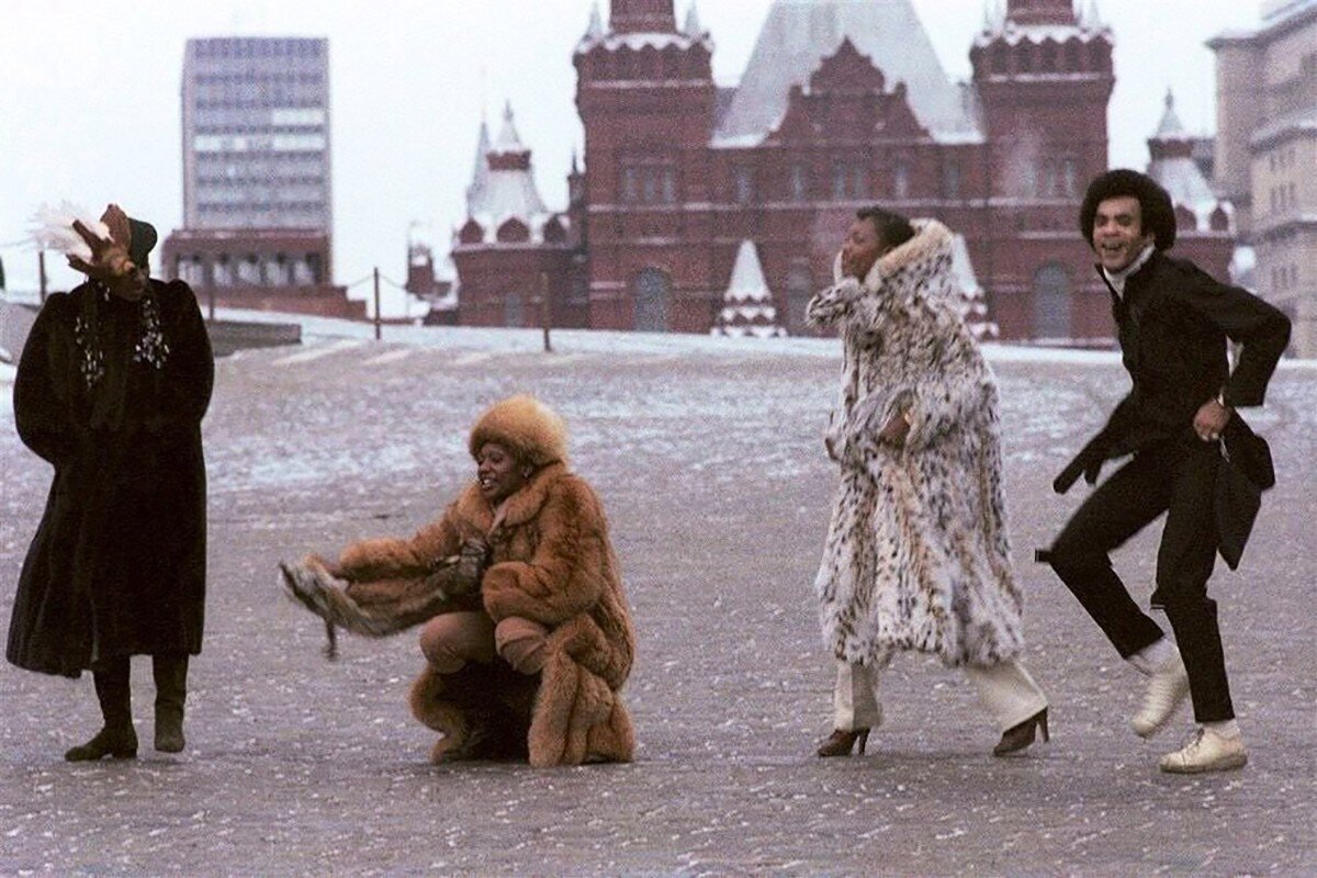 Boney M. на Красной площади в 1978 году