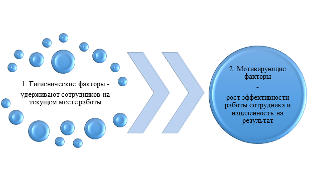 Мотивация по Ф. Герцбергу: влияние гигиенических и мотивационных факторов