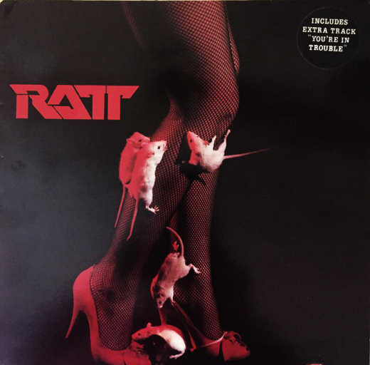 Обложка дебютного EP "Ratt" 1983