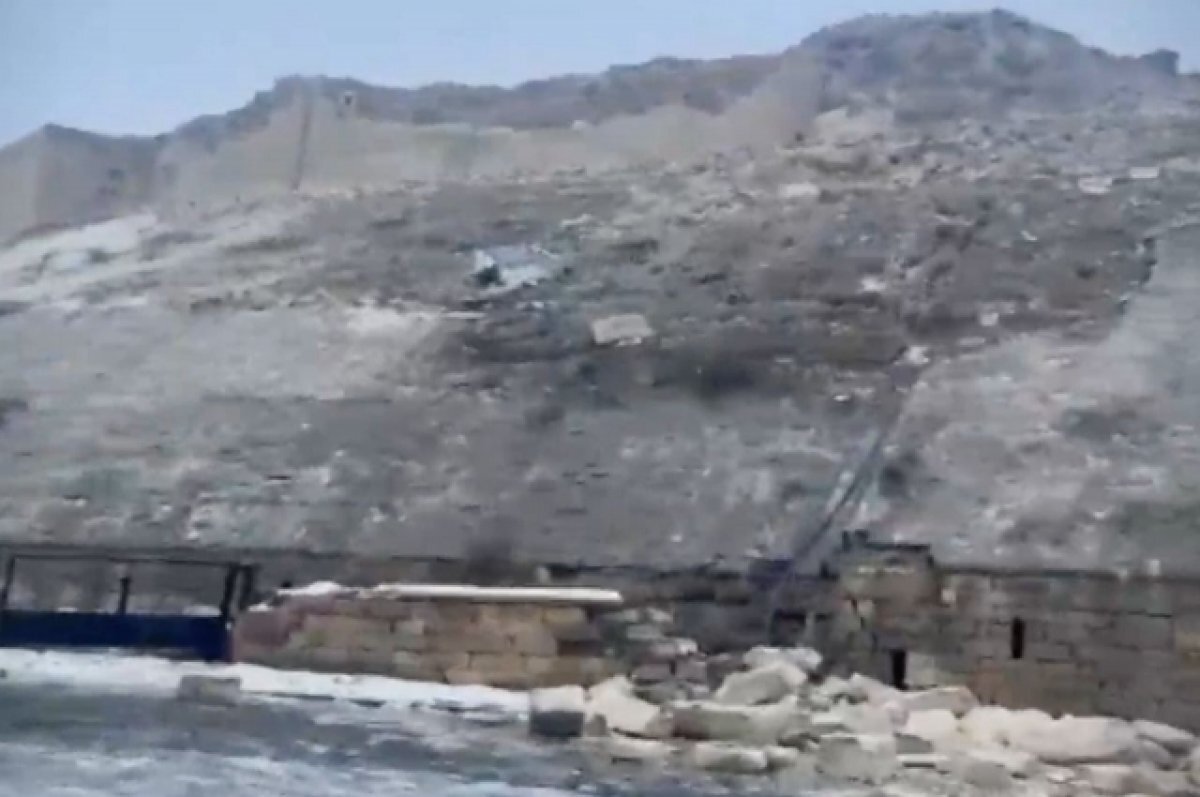    Включенная в список ЮНЕСКО крепость обрушилась при землетрясении в Турции