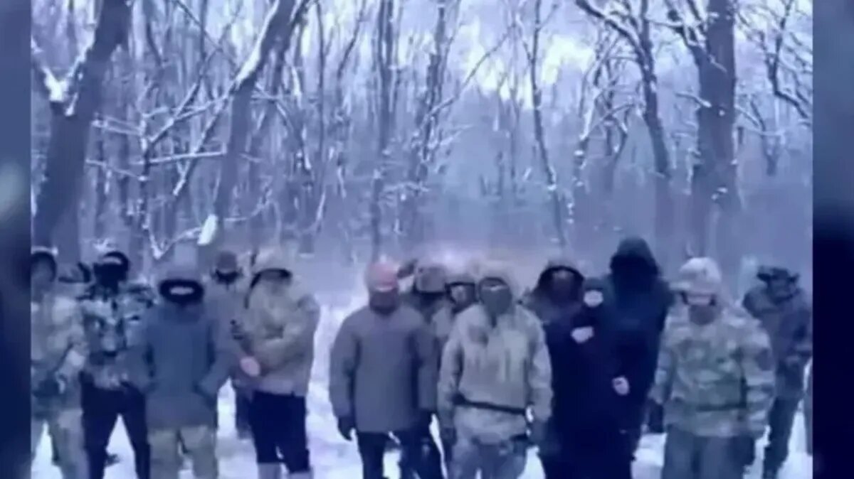 Фото: стоп-кадр с видео мобилизованных