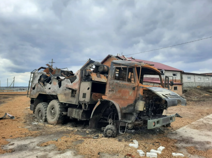 Уничтоженная военная техника ВСУ