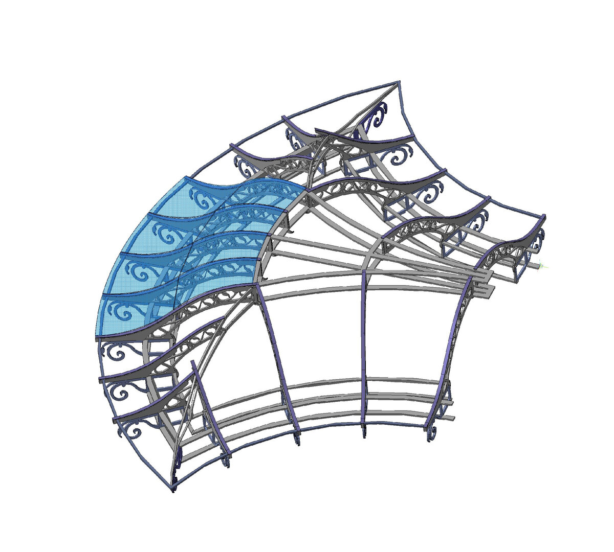 Проект козырька