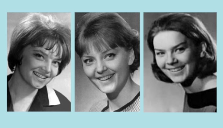 Фото пробы на роль Нины: Кустинская, Вертинская и Голубкина