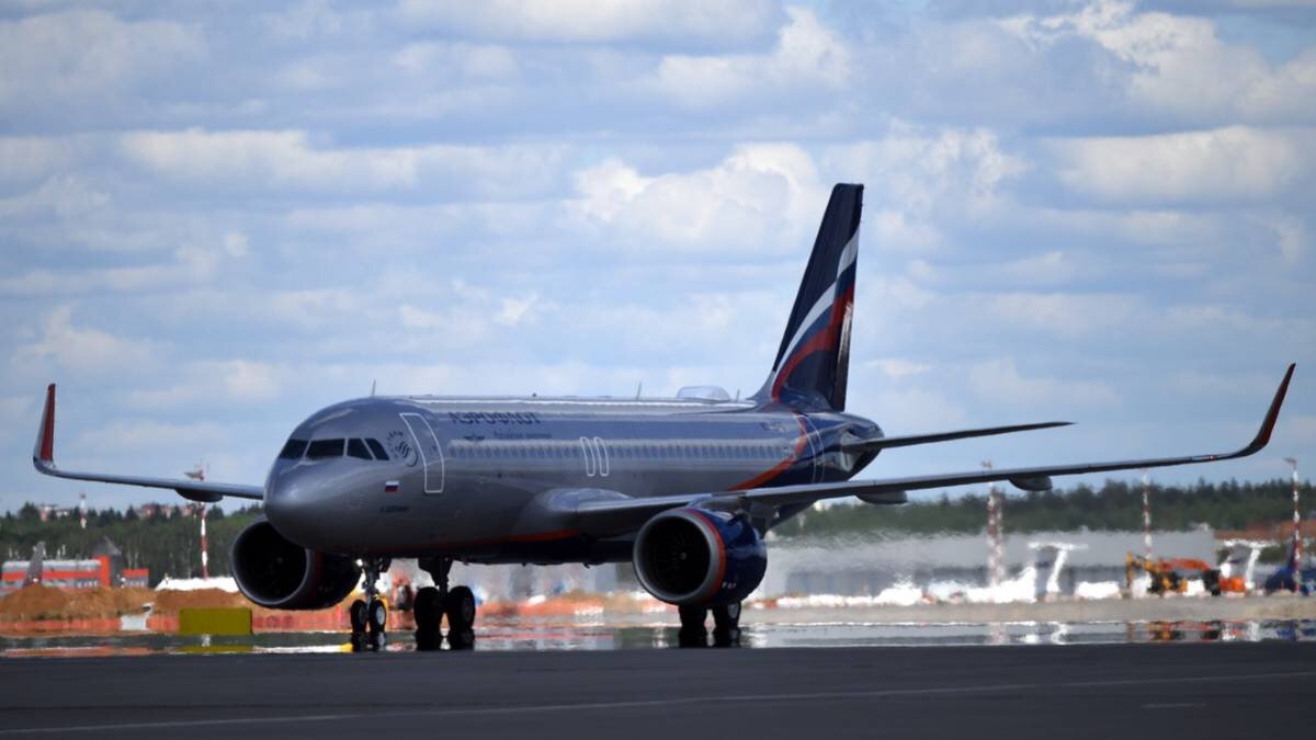    Самолет Airbus в парке «Аэрофлота» в аэропорту Шереметьево / Фото: Максим Блинов / РИА Новости