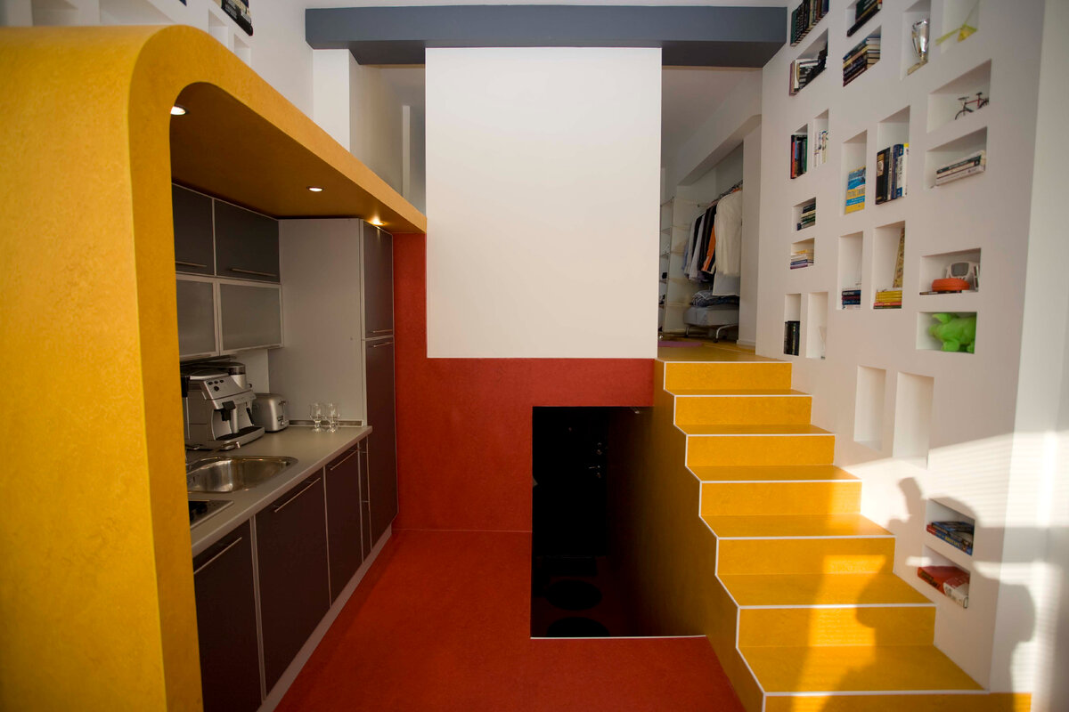 Интерьер дома Наркомфина