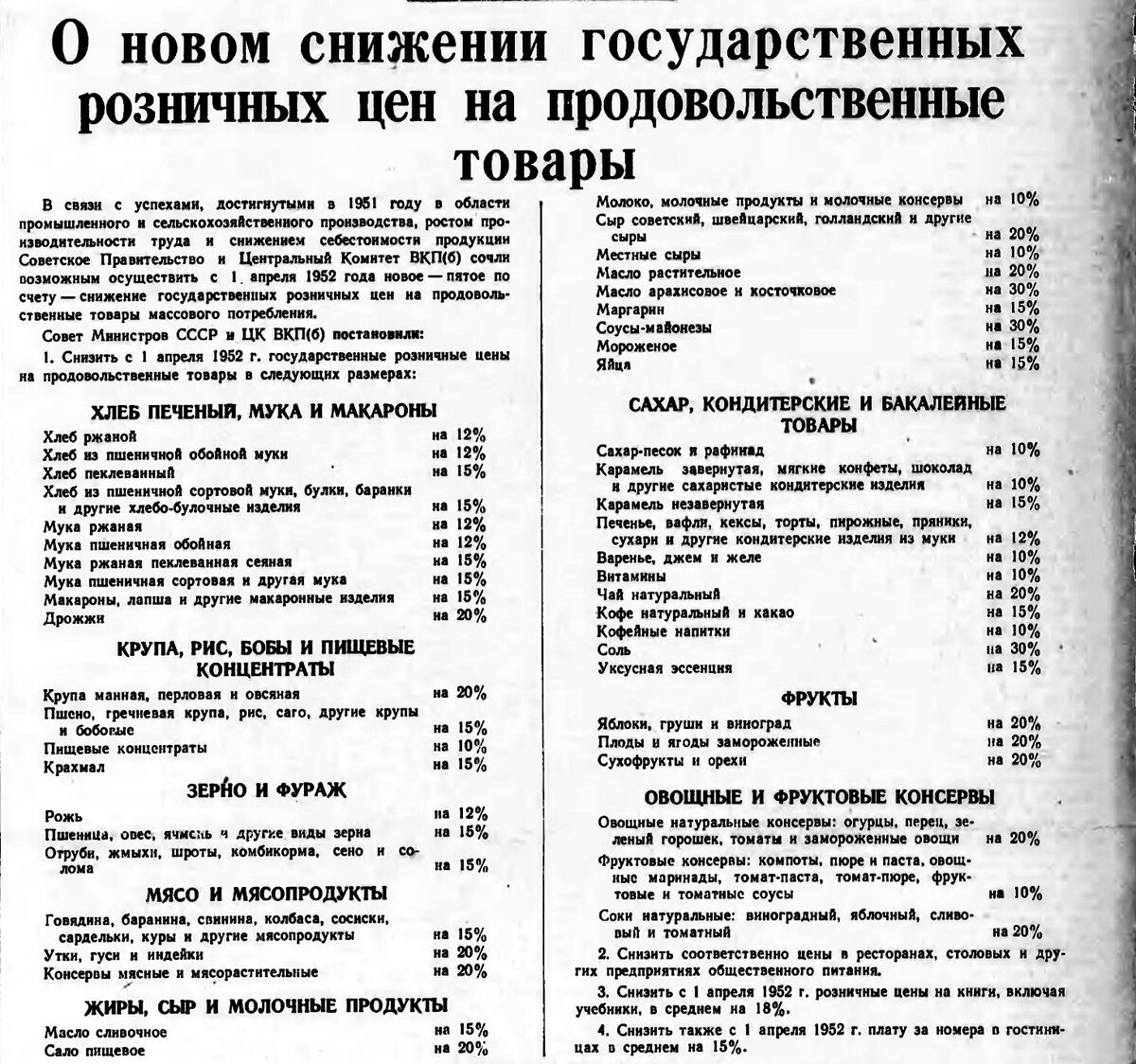 «Известия», 01.04.1952.