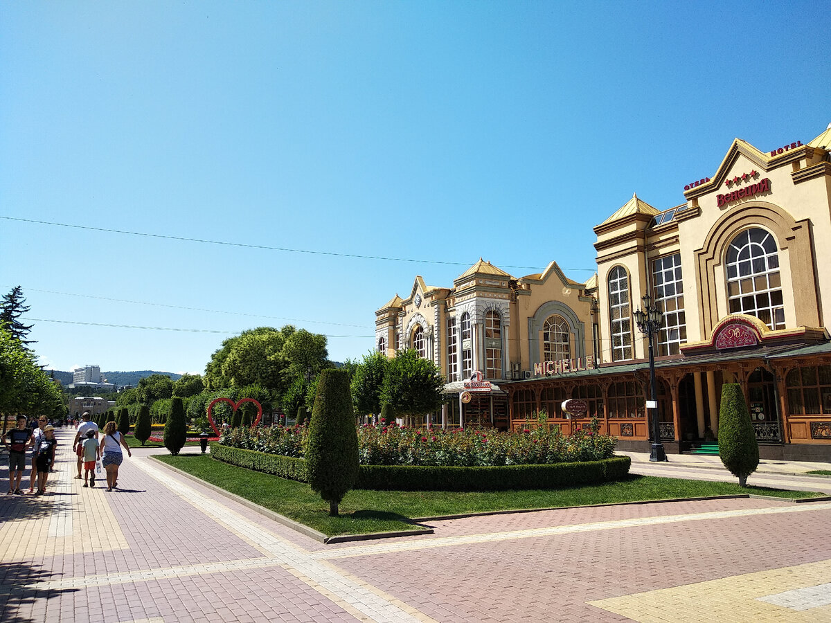 Курортный бульвар в Кисловодске