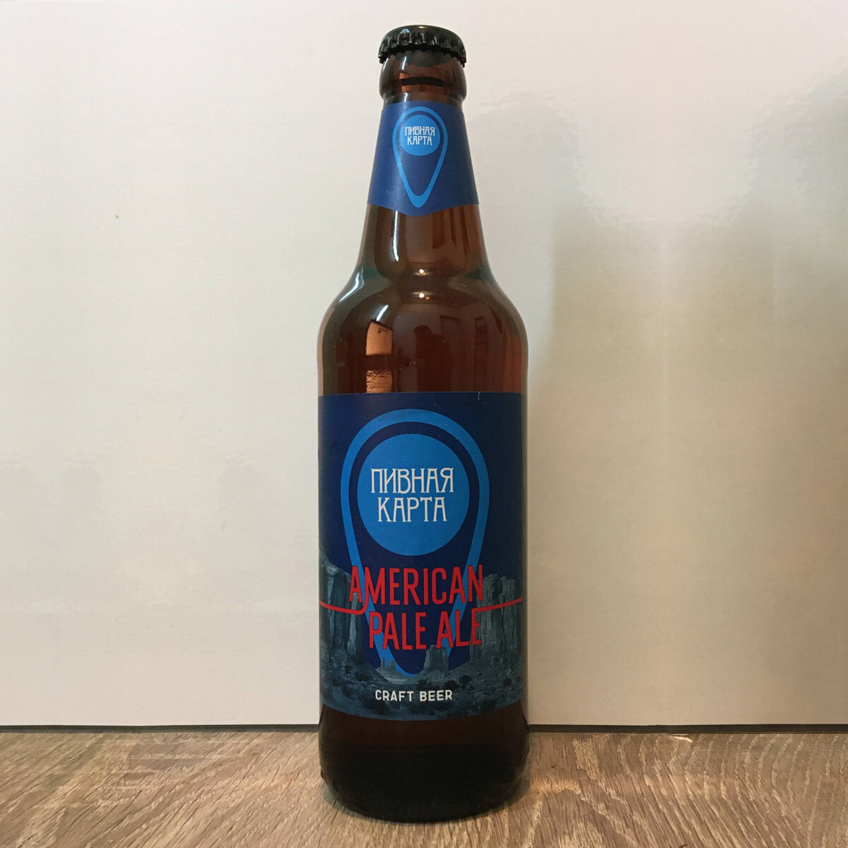 Пиво «Пивная карта. APA» от пивоваренного завода «Криница»