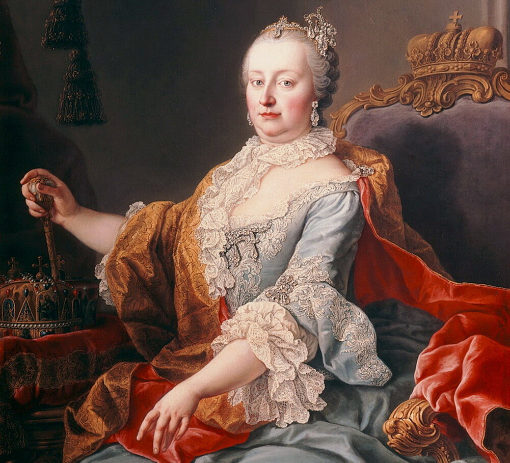 Мария-Терезия Австрийская, худ. Мартин ван Мейтенс
