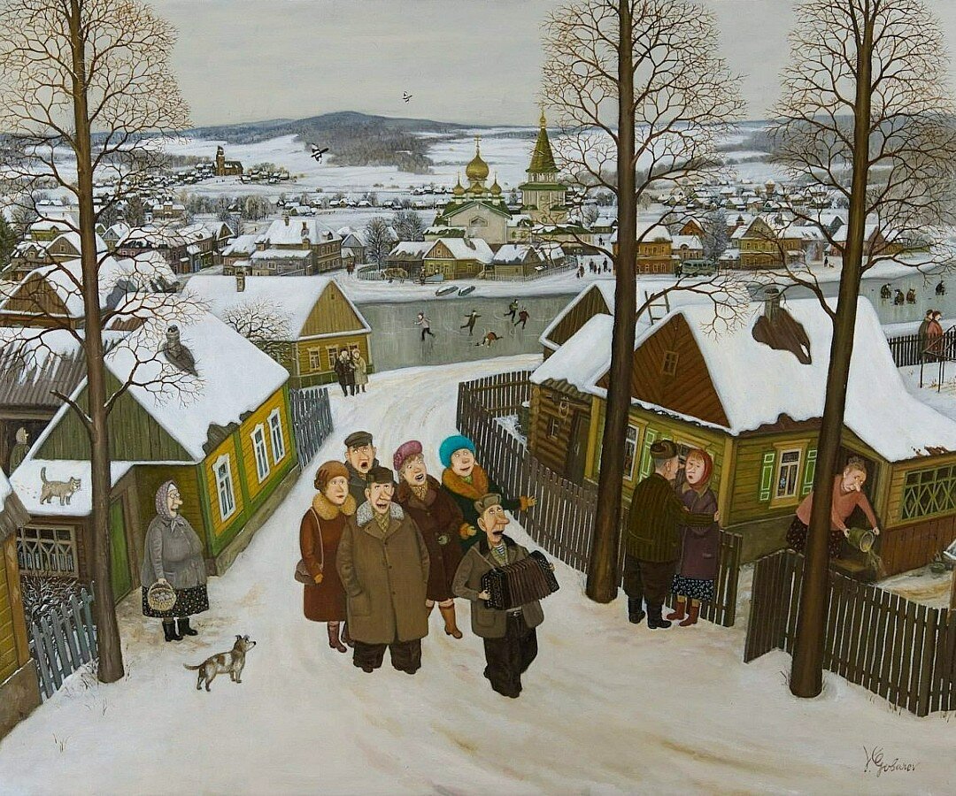 Картины губарева в