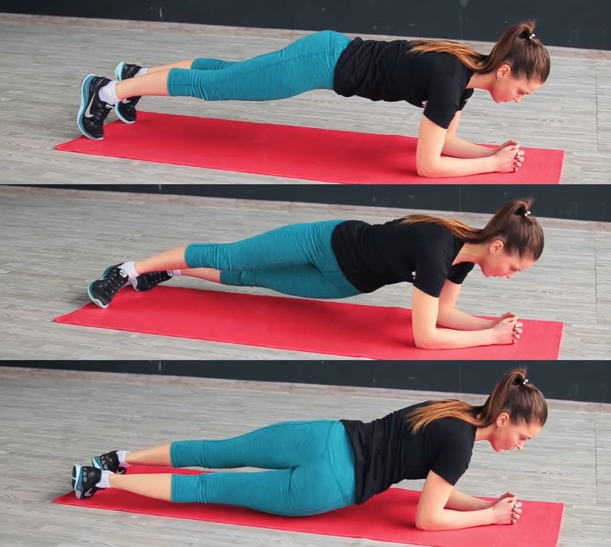 Это упражнение лучше делать, сохраняя медленный темп.