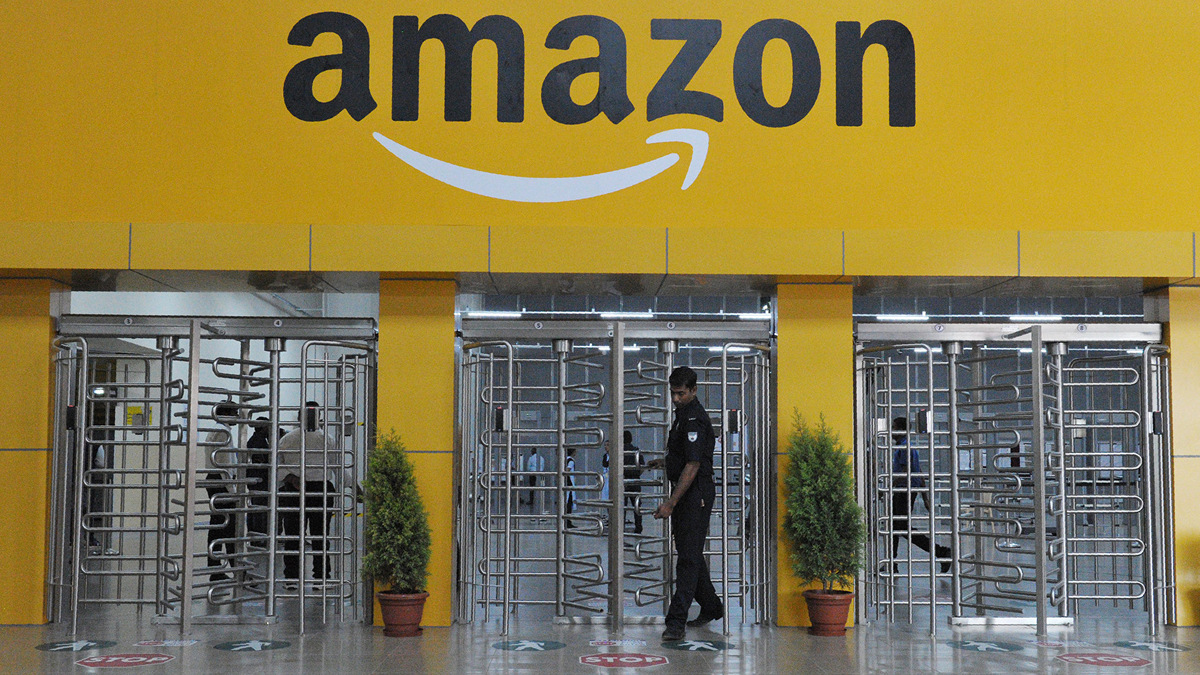    Магазин Amazon© AFP / Noah Seelam