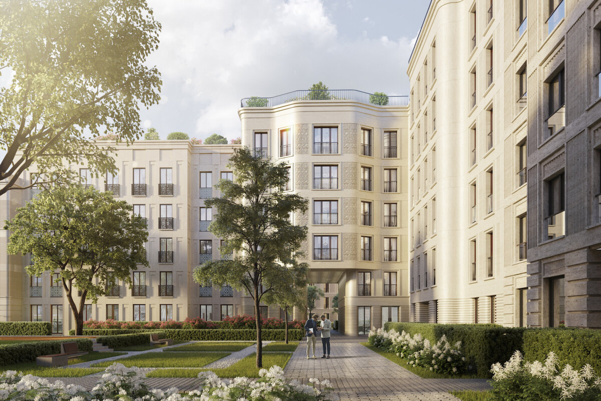 Жилой комплекс "Золотой" - закрытый жилой квартал в летописном историческом центре Москвы напротив Кремля / фото irn.ru