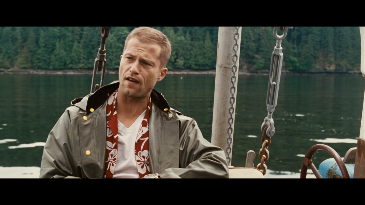 Джек в гавайской рубашке на просторах германского озера косплеящего тропическое море.