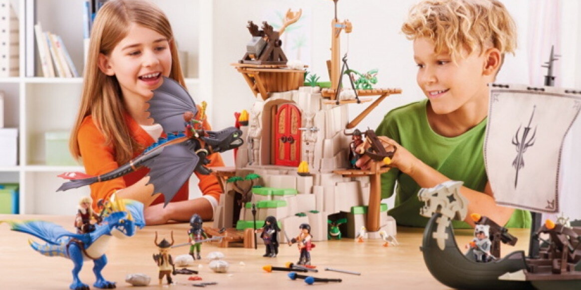 Playmobil, линия игрушек How To Train Your Dragon.
