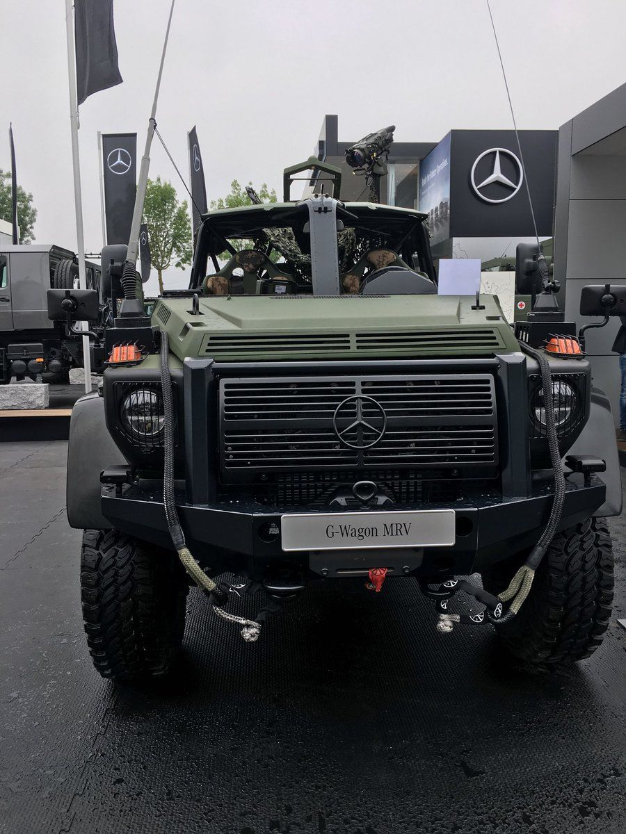 Mercedes-Benz. Новый военный 