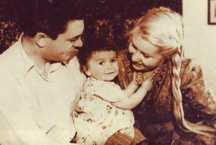 Сергей Бондарчук, Инна Макарова и дочь Наташа (biographe.ru)