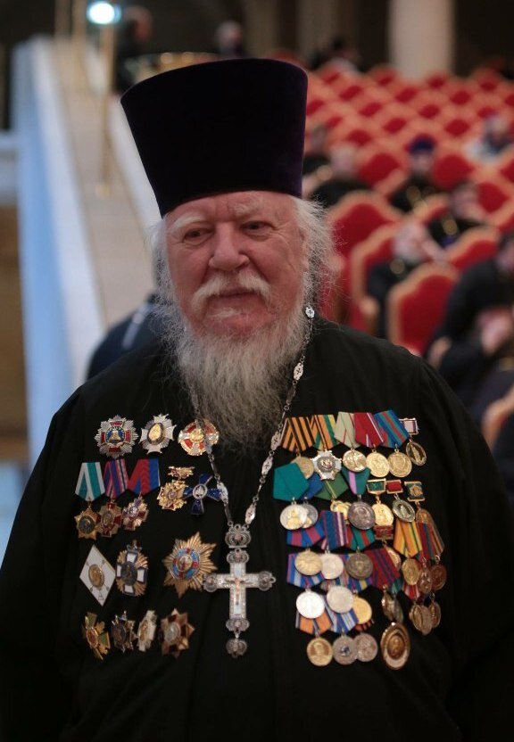 Батюшка имеет множество наград