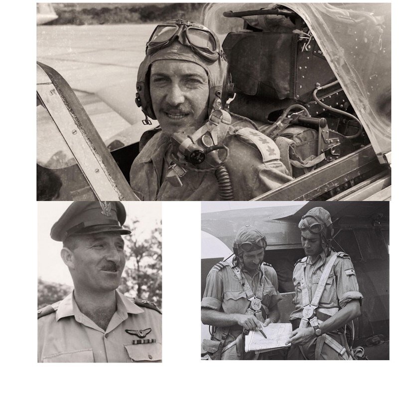 Этот жизнерадостный дядька — Мордехай Ход, главком ВВС и главный разработчик плана по уничтожению арабских ВВС.