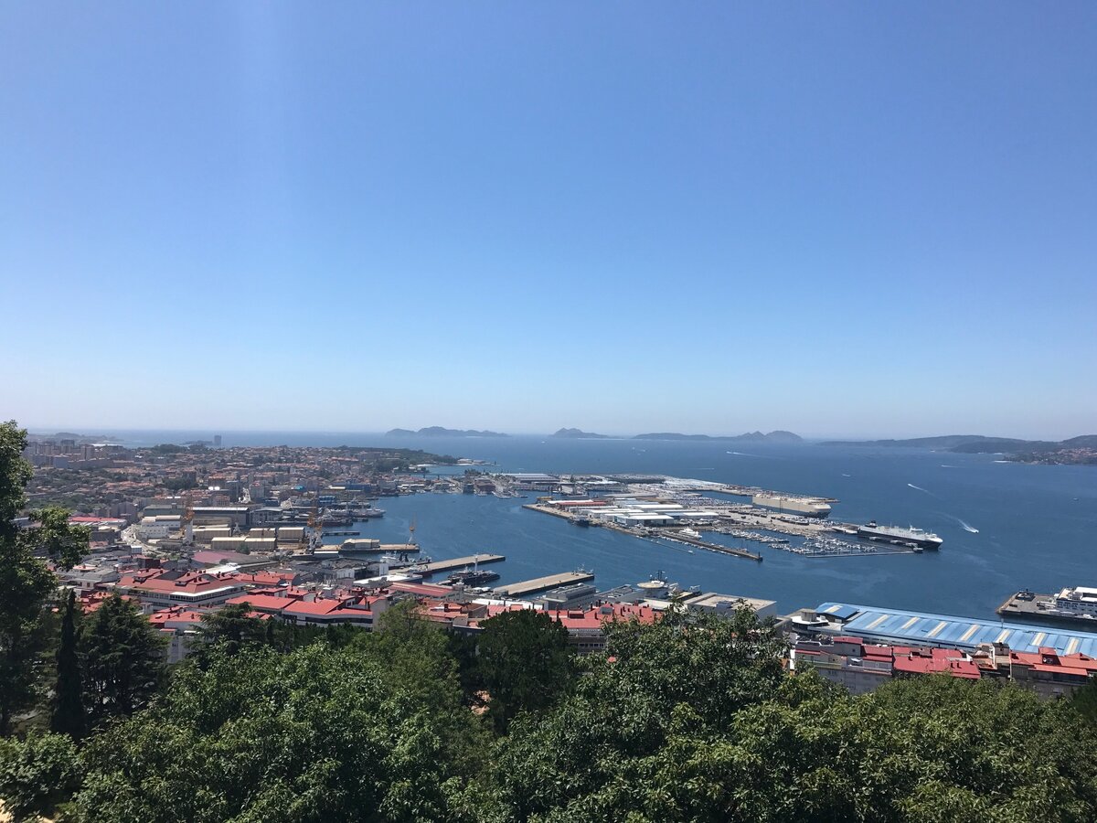 Вид на город 