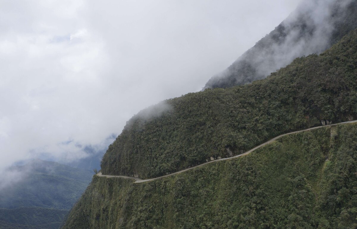 Дорога смерти в Боливии