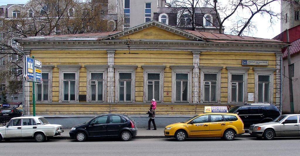 Дом-музей В.Л.Пушкина на Старой Басманной ул. в Москве