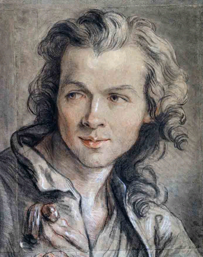 Портрет Фальконе работы Жана Батиста Лемуана, 1741