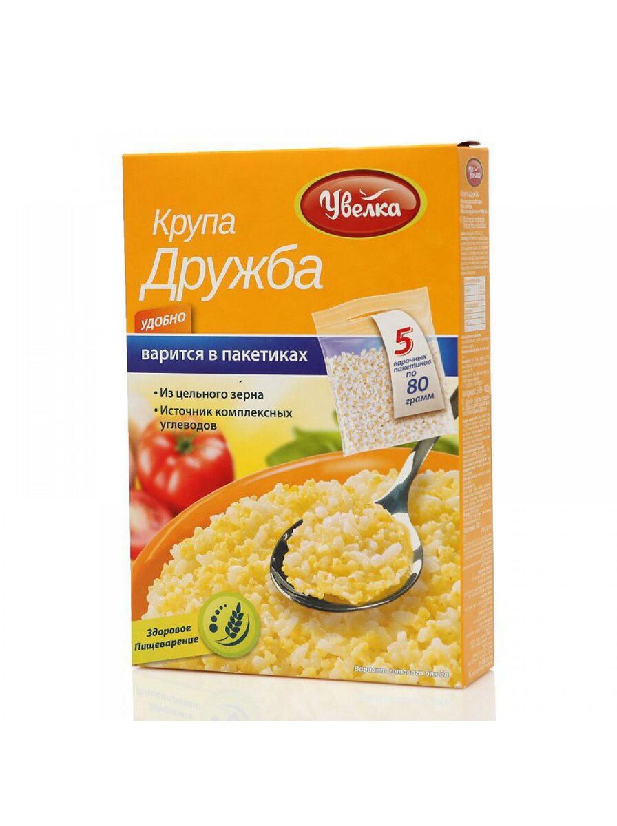 Крупа Увелка Дружба 5пак*80г