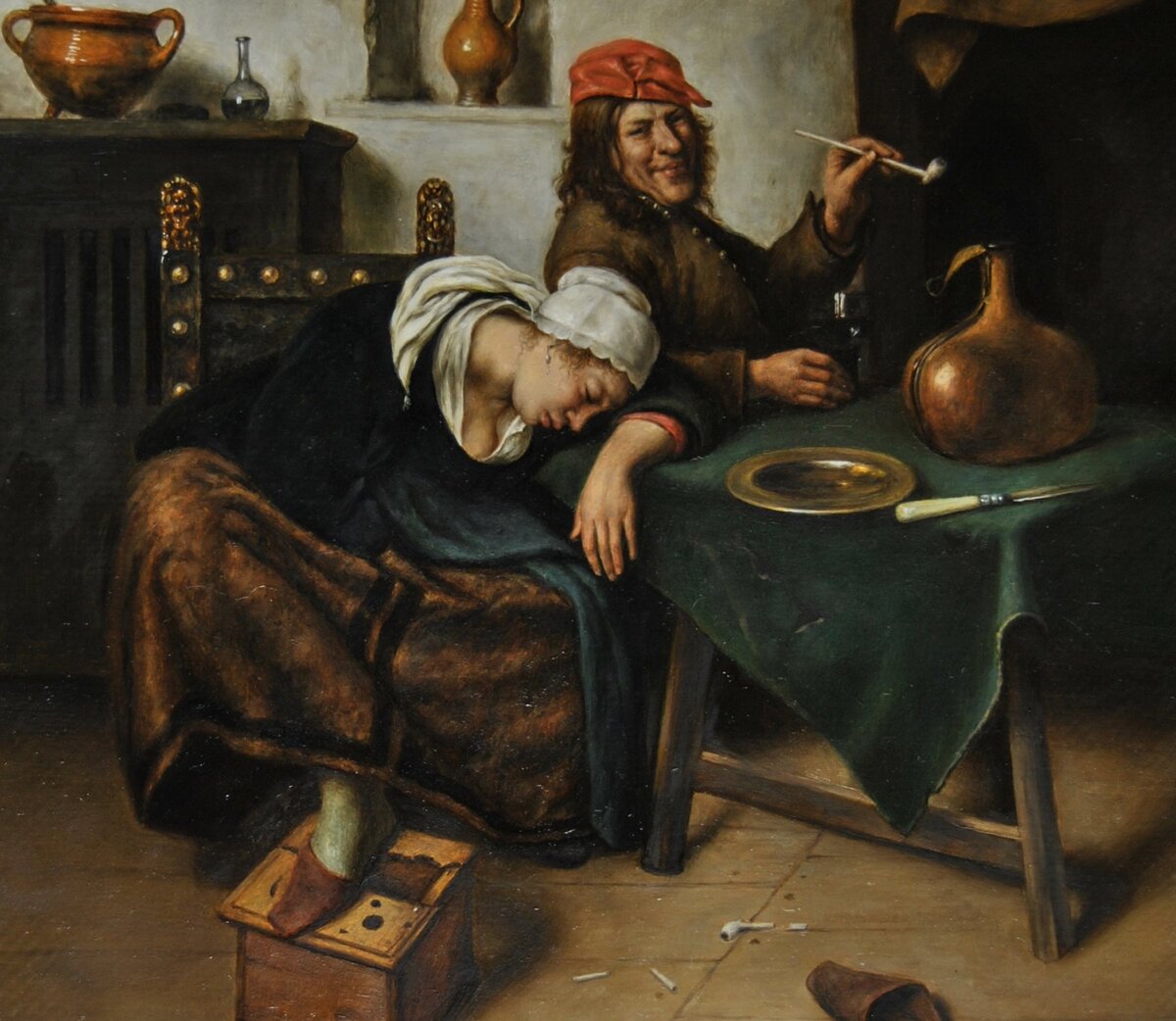 голландский живописец Ян Стен (Ян Хавикзоон Стен, Jan Havickszoon Steen, ок. 1626—1679)