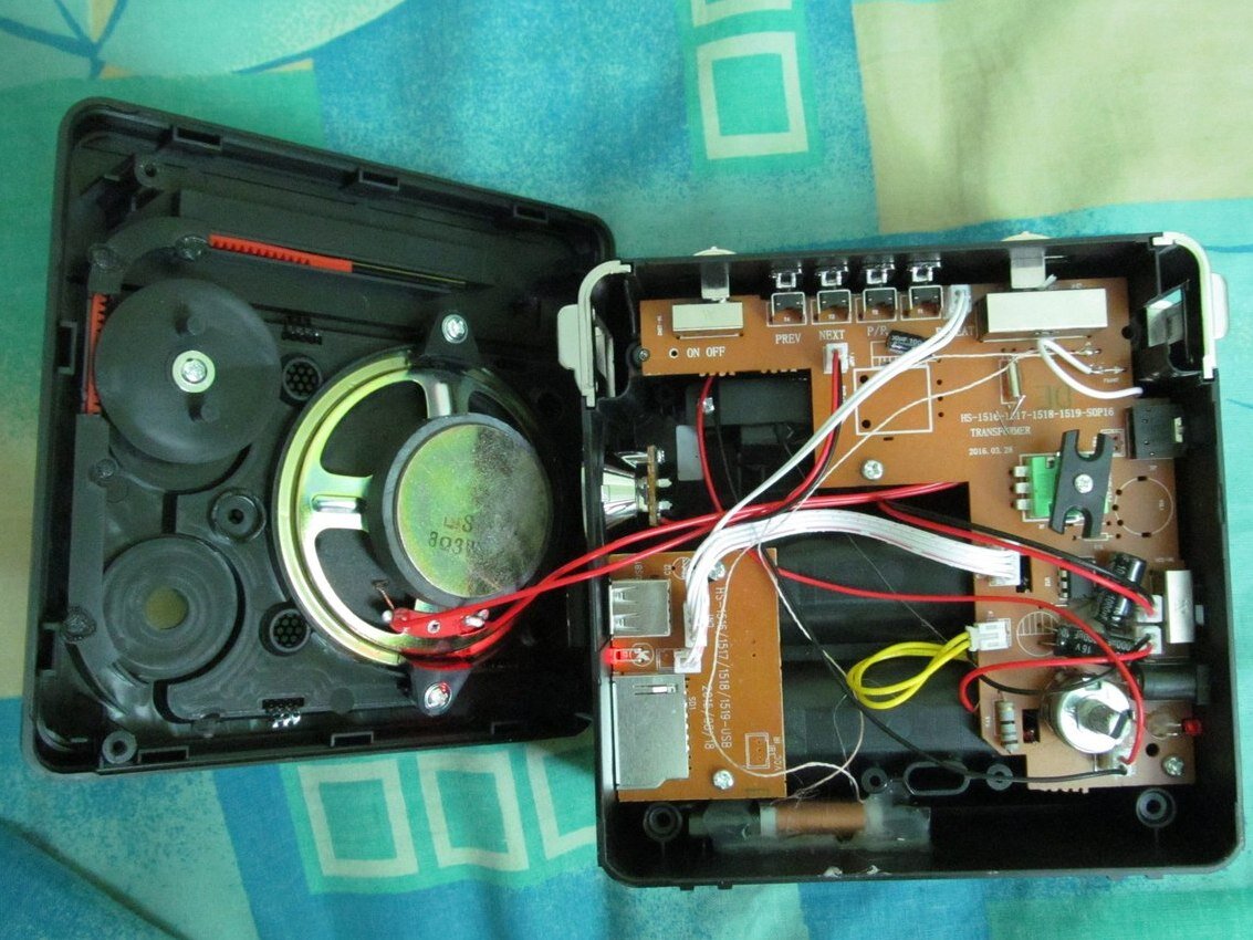 Радиоприемник ritmix rpr 202 схема