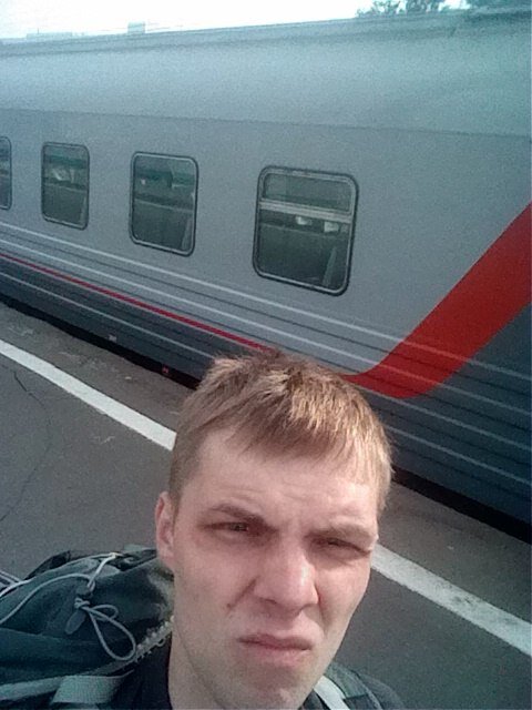 Отправляюсь в путь я Ярославского вокзала