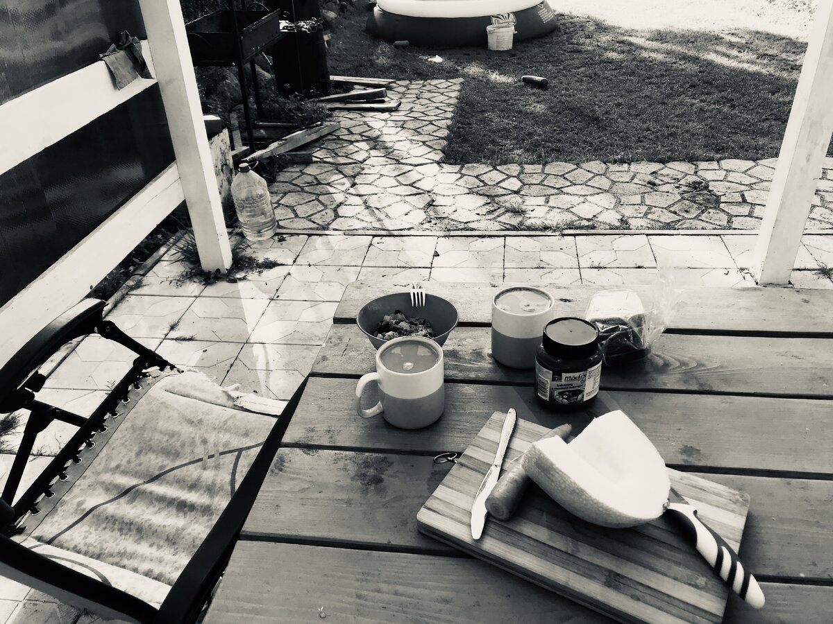 Мой сегодняшний ранний завтрак