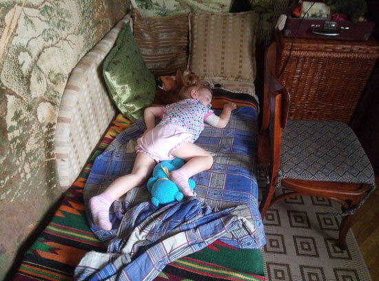 Уснула на взлете