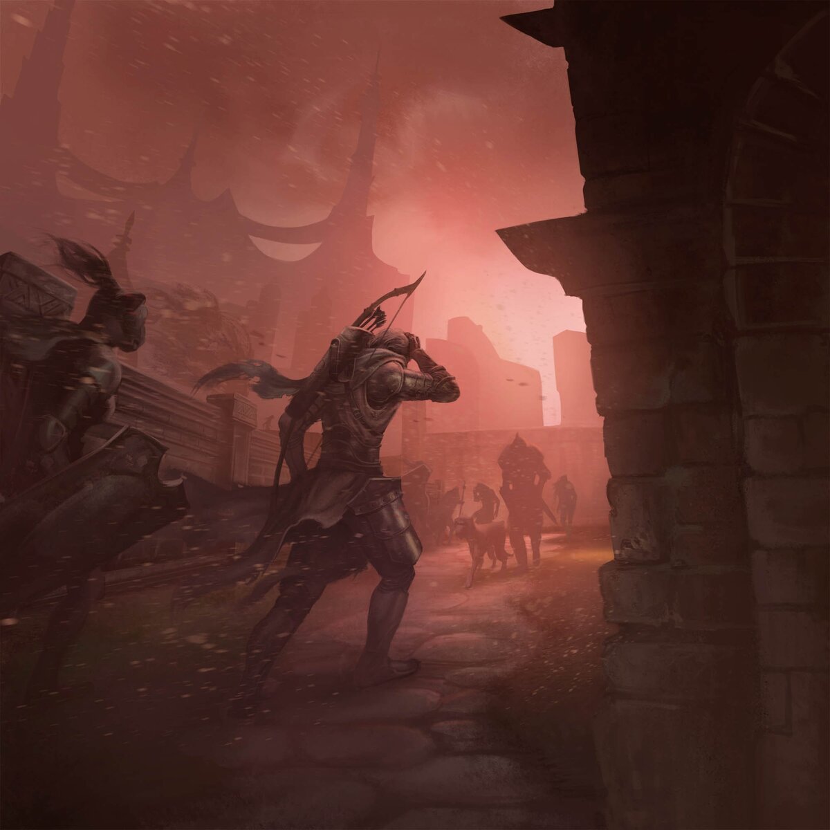 Красный Год официальный арт TESL (на арте Морнхолд)