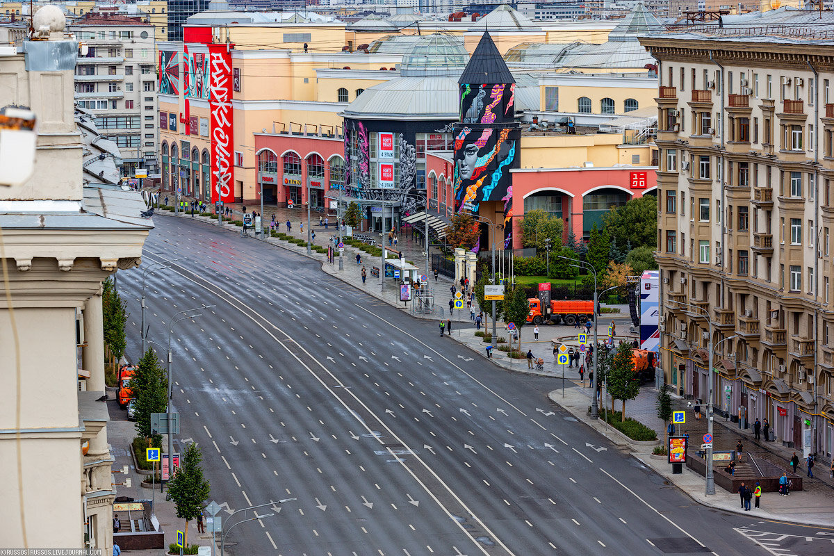 Москва в пределах садового кольца