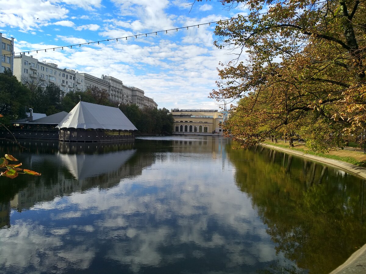 пруды в москве для