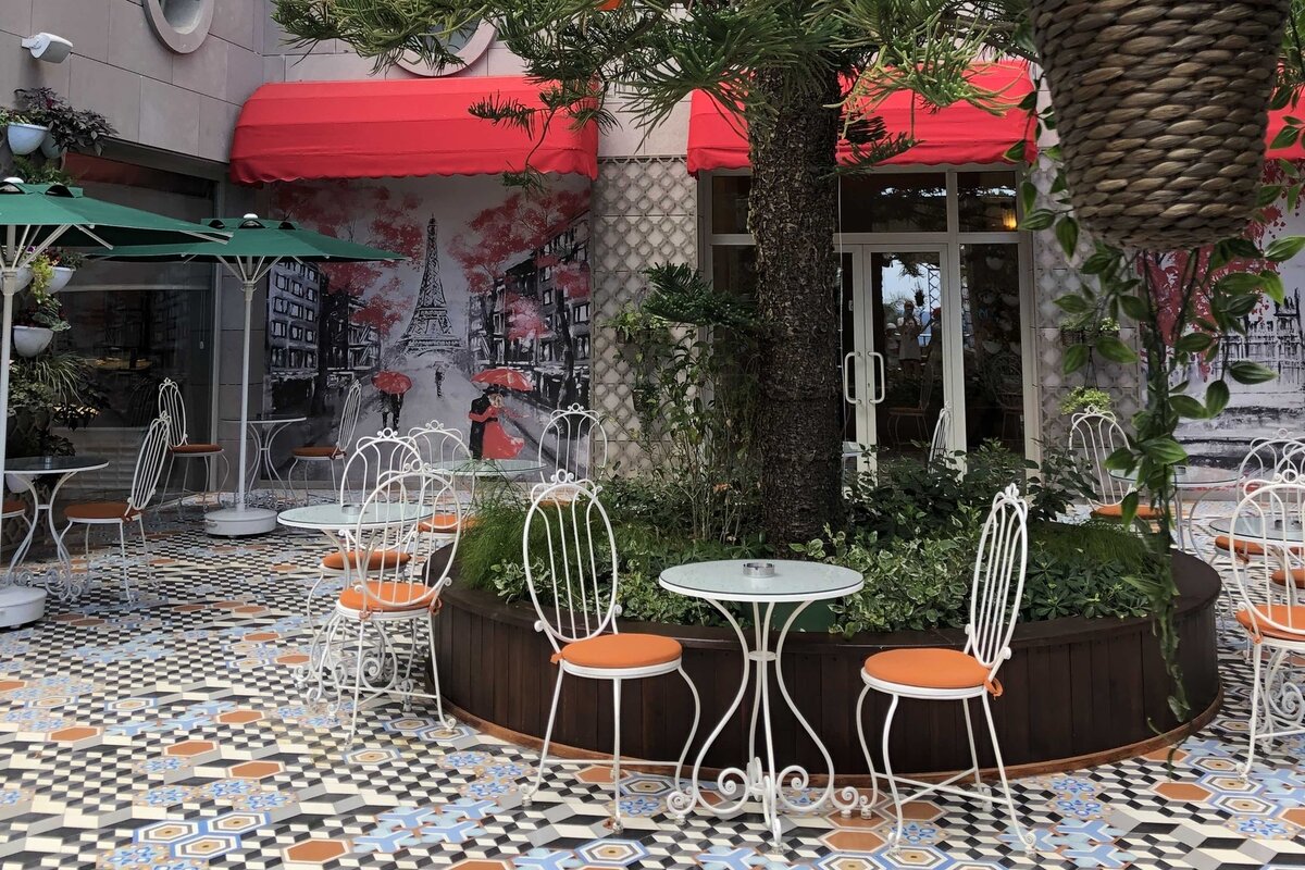 Территория отеля Kilikya Palas 5* фото автора