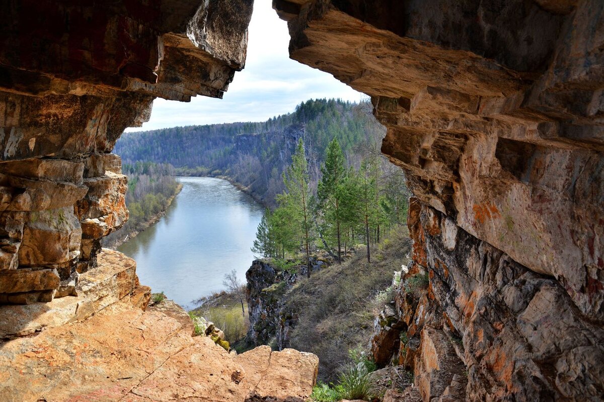 Река Юрюзань сплав фото