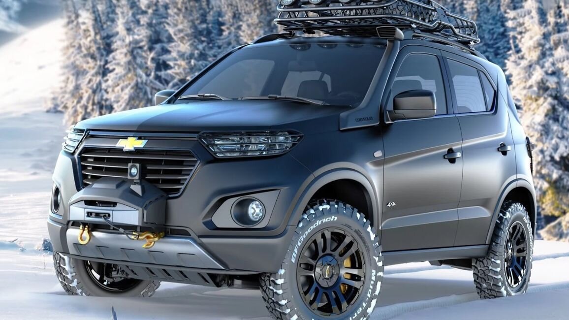 Предпологаемый Chevrolet Niva 2020 модельного года